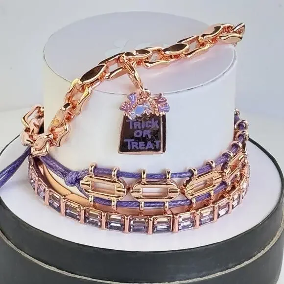 Bomb Party Halloween Stack "The Chicest Treat" Trick or Treat Rose Gold - Picture 3 of 6